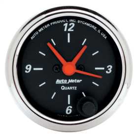 Designer Black™ Clock